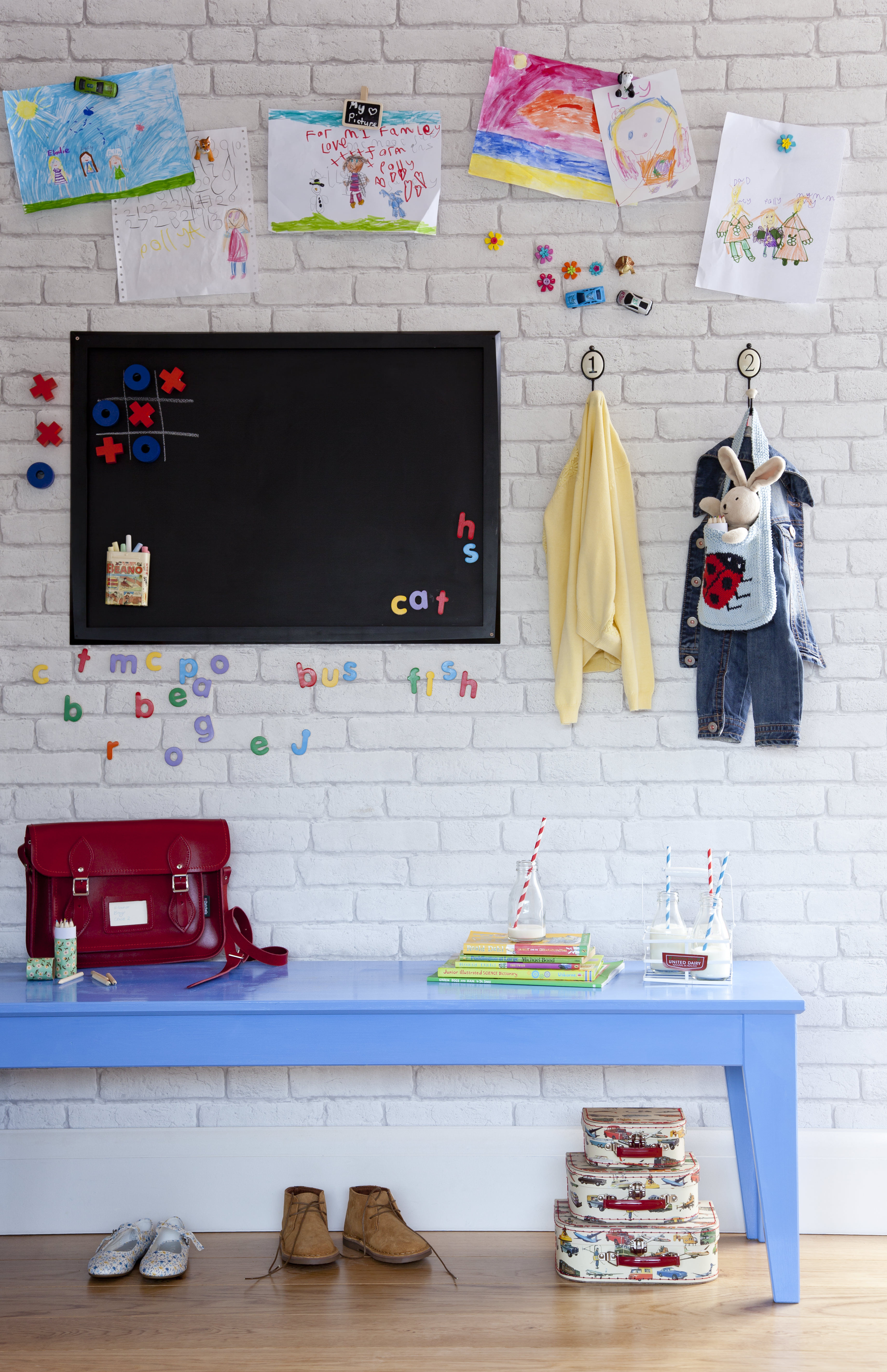 Magnetic-wall-in-child's-room-Little-Big-Bell