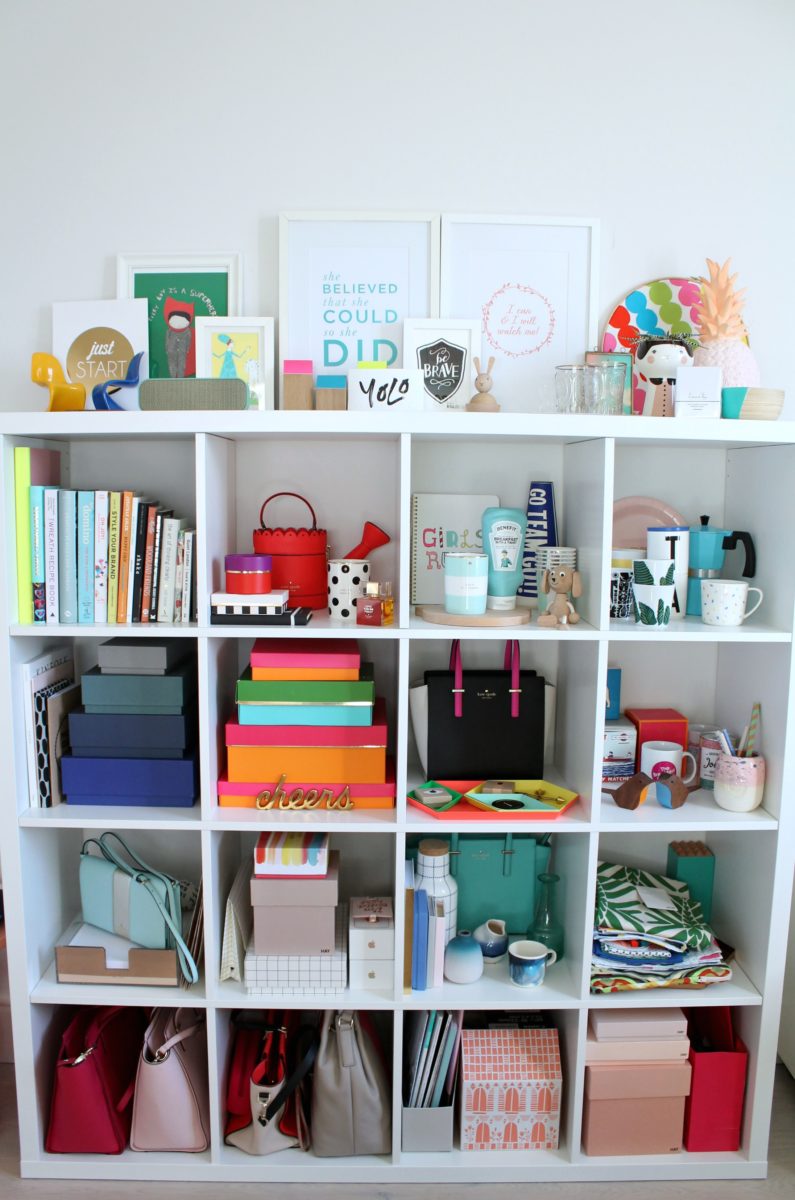 Style a shelf in your bedroom. #DoItDifferently - Little Big Bell