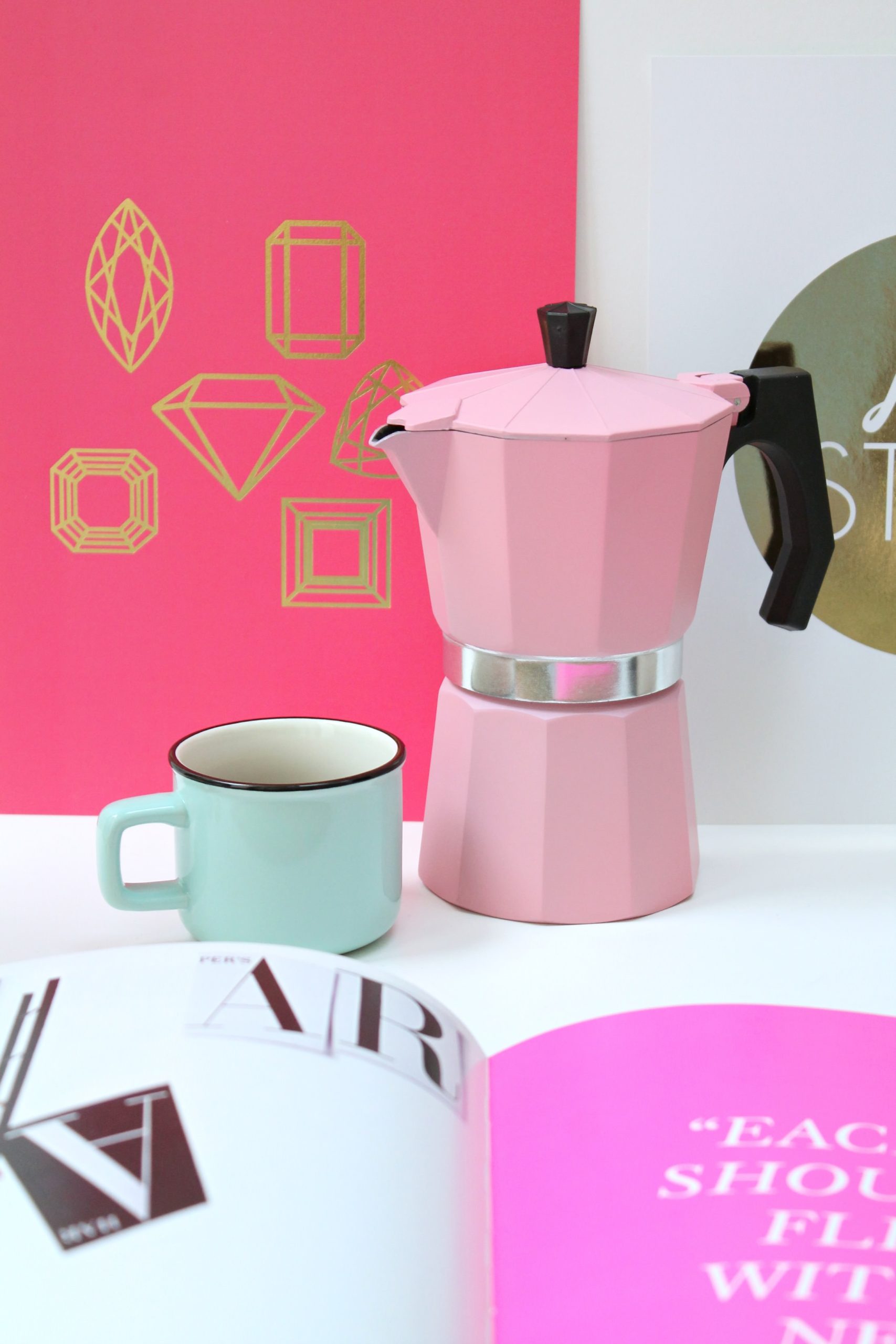 Espresso maker in pink Archives - Little Big Bell