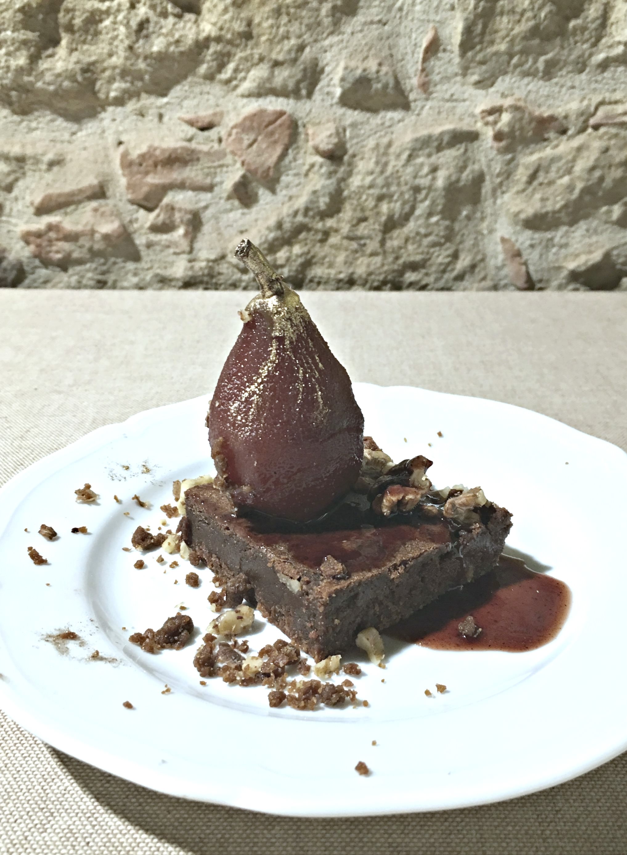 Tini-Ferragamo-pear-dessert-photo-by-Little-Big-Bell
