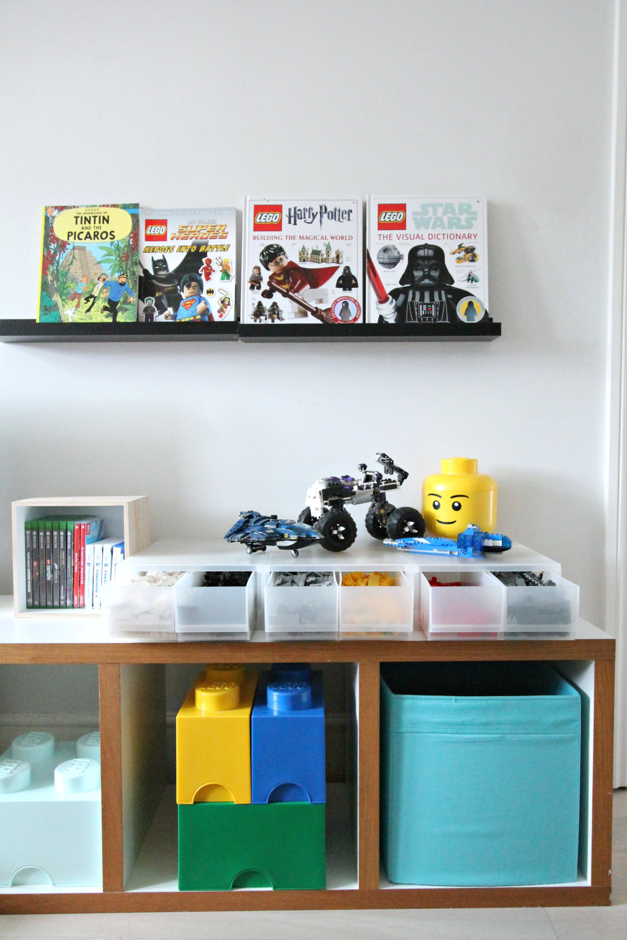 decluttering and kids room toy storage