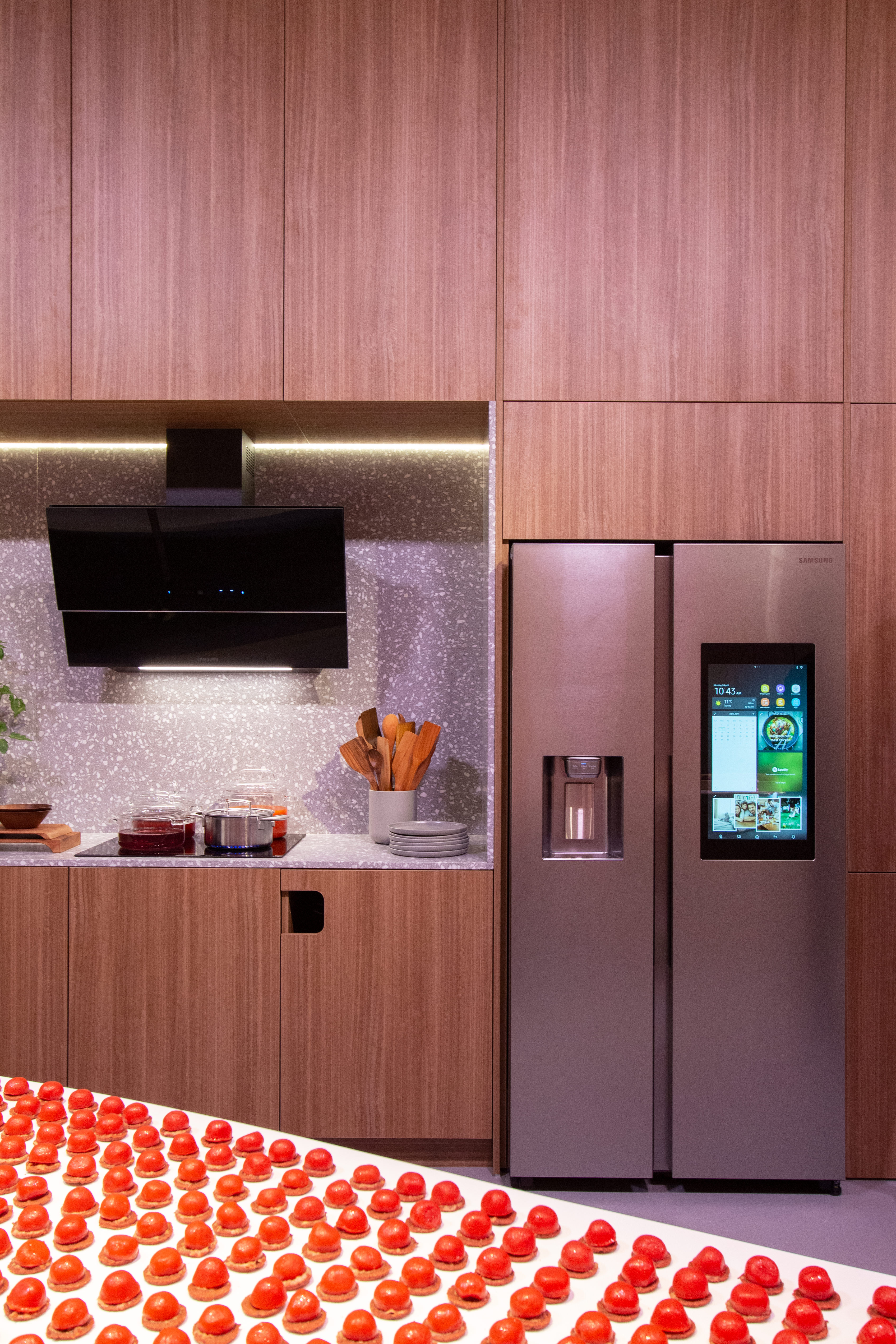 Samsung 24 hr kitchen Family Hub fridge