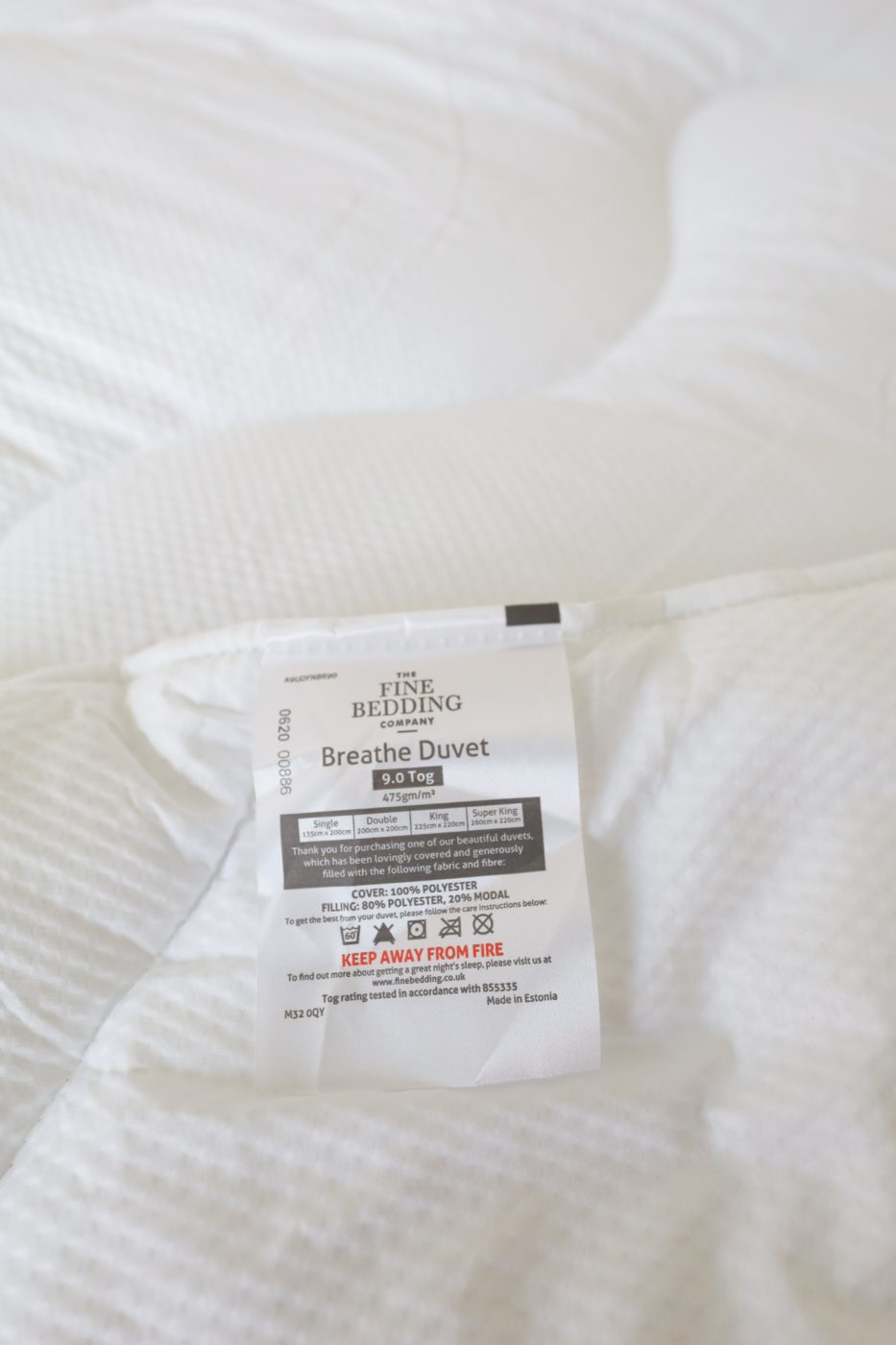 sustainable bedding