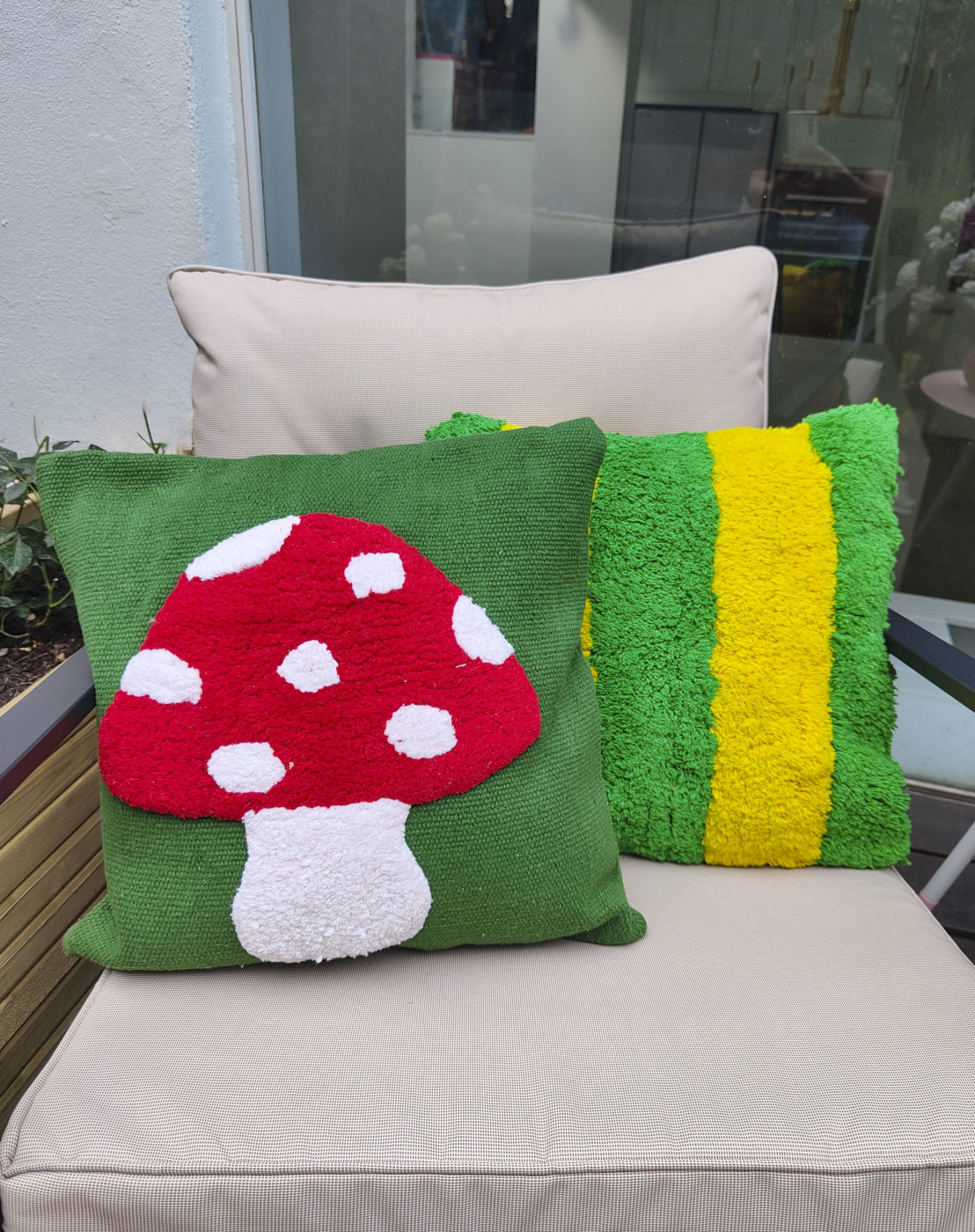 sass and belle mushroom cushion